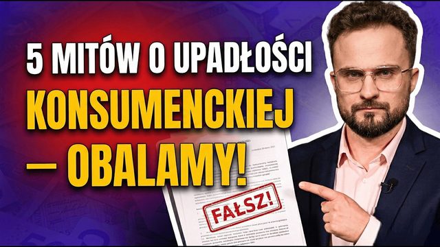 5 mitów o upadłości, które Cię paraliżują — obalamy! (YouTube)